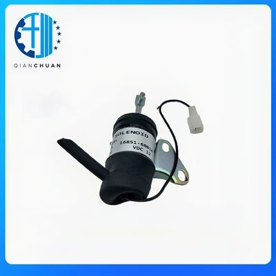 16851-60010 Shut Off Fuel Solenoid 12V For Kubota B7410D BX1500D BX1800D RTV900T