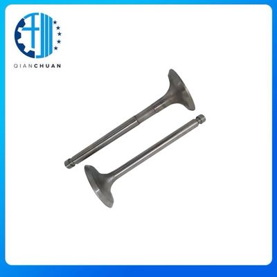 Exhaust Valve 72109568 87377946 For  Isuzu  4HK1 Engine CX210B  Excavator Spare Parts