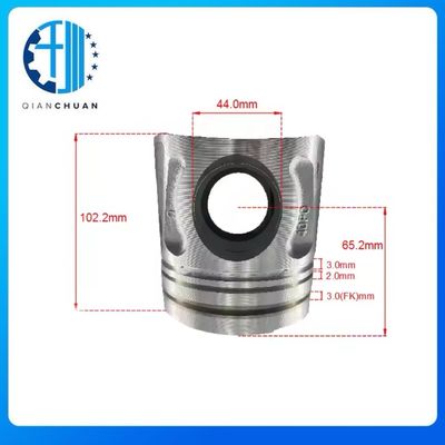 Piston  23411-48300 23411-48301 23411-48910 23410-48911  For Hyundai D4GA Engine Spare Parts