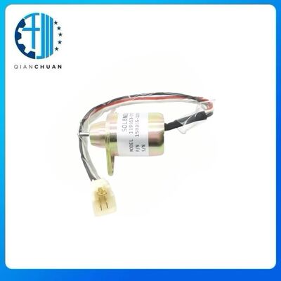 Stop Solenoid Valve Assembly 119653-77950 for Yanmar SA-4562T SA-5213 Excavator Engine Spare Parts