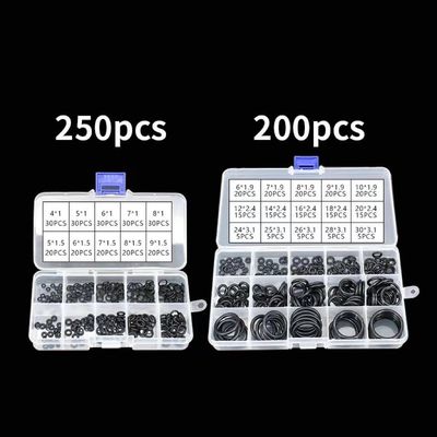Boxed Nitrile Silicone Rubber O Ring NBR Repair Kit O-Ring Kit