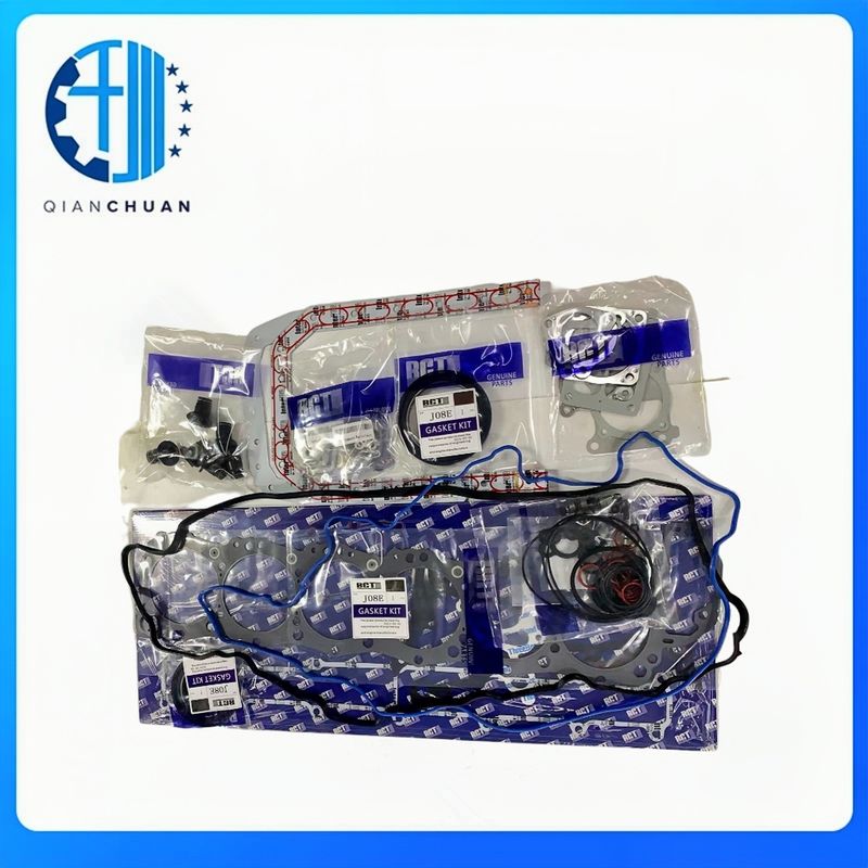 J08E J08ET Gasket Kit For Hino  Engine Kobelco SK350-8 SK260-8 SK330-8
