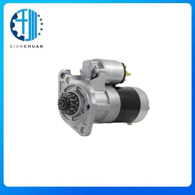 12V 1.7KW 13T Starter Motor 31B6600101 MIT68281 For Caterpillar 303CR  Engine Spare Parts