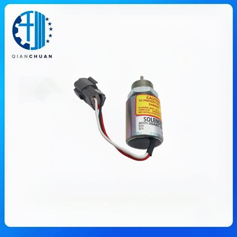 30A87-20400 Fuel Shut Off Solenoid  for Mitsubishi S4L S3L L3E S3L2 Engine