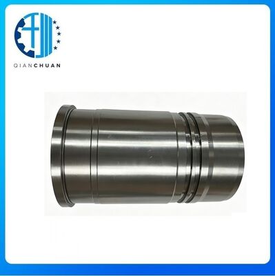 اسطوانة بطانة S00004601 + 02 مع أختام المياه لمحرك Shangchai SC9DK SC10E أجزاء محرك حفارة XCMG